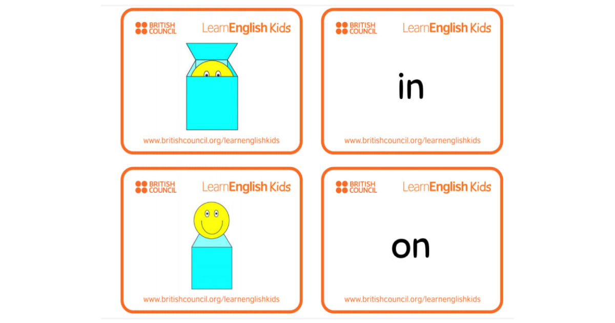 Use visual tools for teaching prepositions to ESL students - blog at grade-university.com