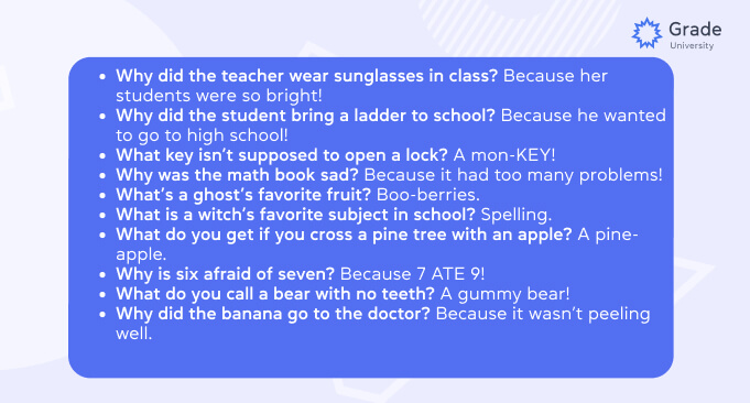 ESL jokes for children